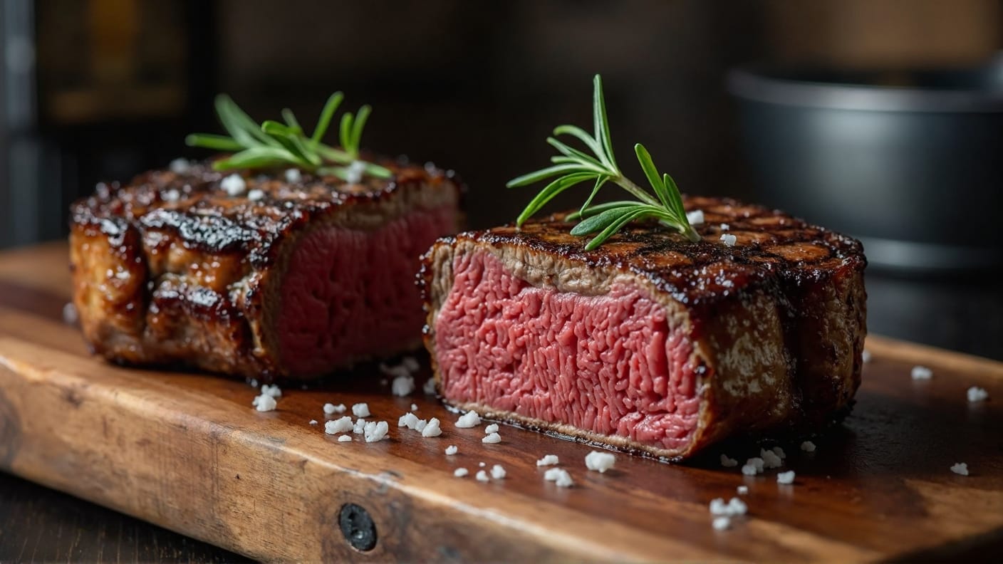 Porterhouse steaks. grilled pg